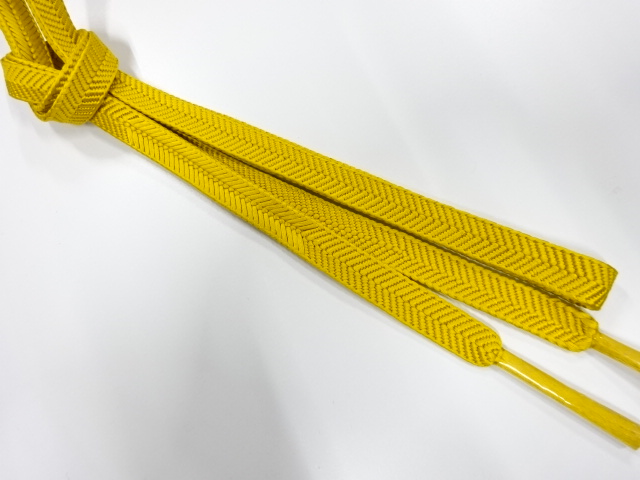 未使用品　正絹　手組帯締め